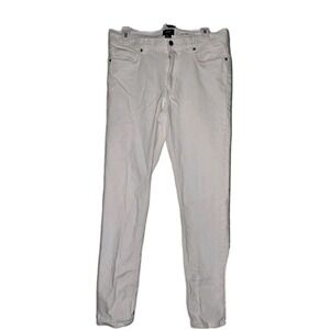 H&M Skinny Fit White Jeans Women's US 32 GUC |‎ Classic Chic Casual 👖